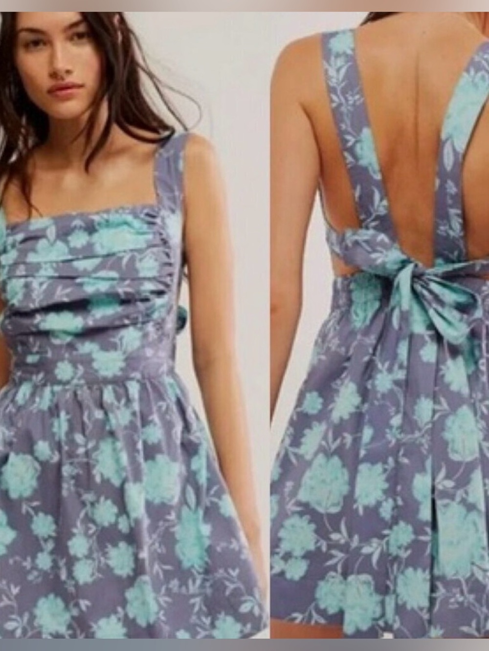 NWOT Free People Meet Me in Maui Sleeveless Mini Dress